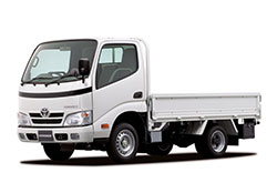 Японский грузовик с открытым кузовом